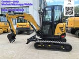 2024 Sany SY35U mini excavator, side profile view