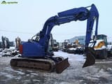 2002 Hitachi EX 135 UR crawler excavator, side view