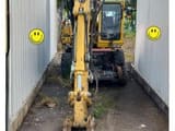2013 Atlas 1404 ZW wheel excavator, front view