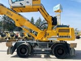 2003 Liebherr A904 material handler side view
