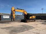 2019 Hyundai HX380 crawler excavator side view