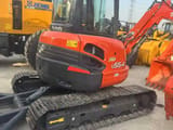 Kubota U55-4 mini excavator, rear three-quarter view