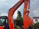 2025 Doosan DH60 mini excavator boom and bucket view