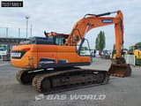 2020 Doosan DX225LC-5 crawler excavator, rear three-quarter view