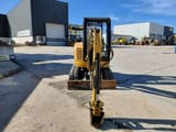 2021 Caterpillar 302.7DCR crawler excavator, rear view