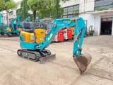 2024 Kubota U-008 mini excavator, three-quarter view