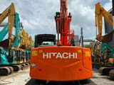 2025 Hitachi 135 crawler excavator, rear view