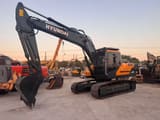 2022 Hyundai HX 220S crawler excavator, side view