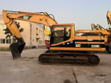2014 Caterpillar 320BL crawler excavator side view