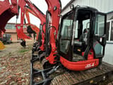 2023 Kubota U55-4 mini excavator, side view