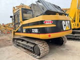2015 Caterpillar 320BL crawler excavator, rear three-quarter view