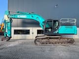 2020 Kobelco SK300LC-10 crawler excavator, side view