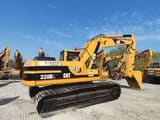 2018 Caterpillar 320BL crawler excavator, rear three-quarter view
