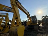 2022 Komatsu PC210-8 crawler excavator, front three-quarter view