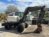 2011 Terex TW85 wheel excavator side view