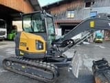 2024 Volvo ECR50 mini excavator, side view
