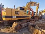 2014 Caterpillar E200B crawler excavator, side view