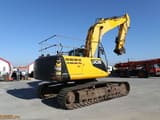 2014 JCB JS290LC crawler excavator, rear three-quarter view