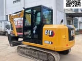2024 Caterpillar 306E2 mini excavator, rear three-quarter view