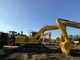 2022 Komatsu PC210LC-8 crawler excavator side view