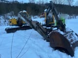 1996 Åkerman EC200 crawler excavator, front three-quarter view