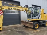 2011 New Holland WE150C wheel excavator, side view