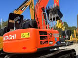 2024 Hitachi Zaxis 120 crawler excavator rear three-quarter view