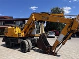 1999 Liebherr A316 wheel excavator, side view