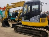 2023 Komatsu PC78US-6 mini excavator, side view