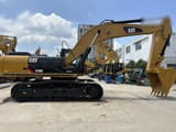 2022 Caterpillar 330D crawler excavator, side profile view