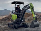 2025 Zaox ZA20A mini excavator, side view