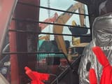2023 Hitachi ZX60 mini excavator interior view