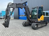 2017 Mecalac 8 MCR crawler excavator, side view