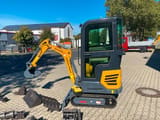 Kubota BK1250KSR mini excavator, side view