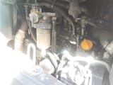 2023 Hitachi ZX30 mini excavator engine compartment detail