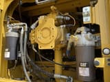 2021 Caterpillar 349 crawler excavator engine compartment detail