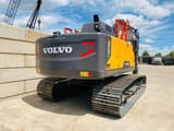 2024 Volvo EC220EL crawler excavator, rear three-quarter view