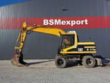 1996 Caterpillar M315 wheel excavator, side profile view