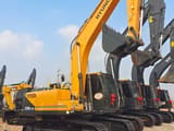 2024 Hyundai R220LC-9S crawler excavator, side profile view