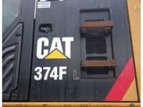 2019 Caterpillar 374FL crawler excavator side panel detail