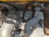 Komatsu PC56-7 Crawler Excavator engine compartment view