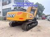 2024 Sany SY215C crawler excavator rear three-quarter view