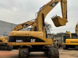 2018 Caterpillar 320CL koparka gąsienicowa, widok z tyłu pod kątem