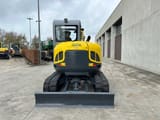 2016 Wacker Neuson 50Z3 mini excavator, rear view