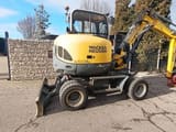 2015 Wacker Neuson 6503-2 wheel excavator, side view