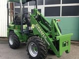 2023 Striegel 180 YA mini excavator, front three-quarter view