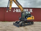 XCMG XE150E crawler excavator, side view