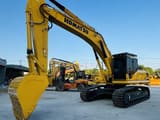 2023 Komatsu PC350 crawler excavator, side view