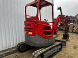 2017 Volvo ECR25D mini excavator rear three-quarter view