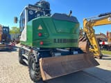 2017 Liebherr A914 Compact wheel excavator, rear view